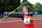 Girls Under-15s Javelin, 2022 Northern Inter Counties U17s and U15s Track and Field, York, Thursday, June 2nd. Photo: David T. Hewitson/Sports for All Pics